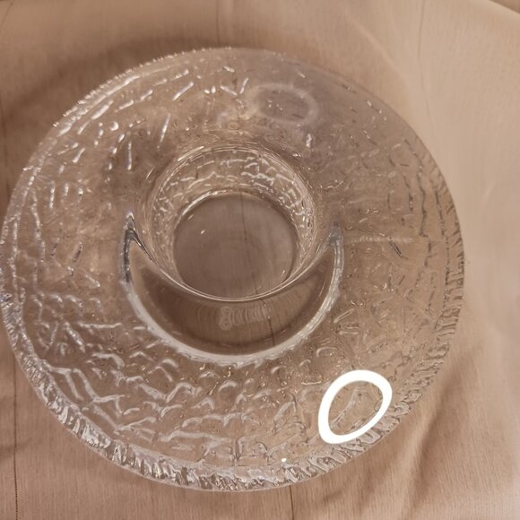 Orrefors Crystal Disc Candle Holders - Picture 6 of 11